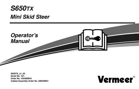 vermeer s800tx maintenance manual|vermeer replacement parts manual.